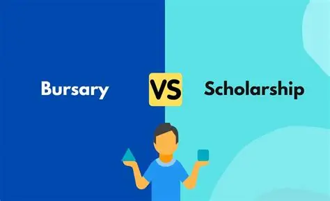 Scholarships vs Bursaries What Is the Difference
