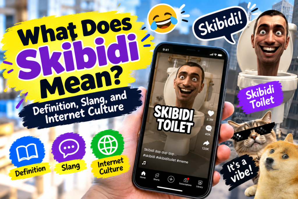 What Does Skibidi Mean? Definition, Slang, and Internet Culture